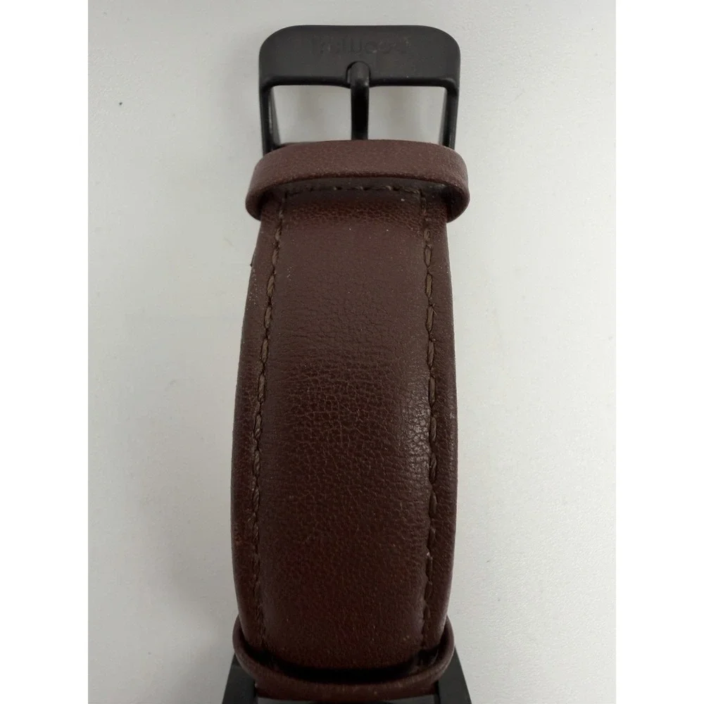 TruWood Voyager Napoleon Mens Watch New Battery 41MM 8
